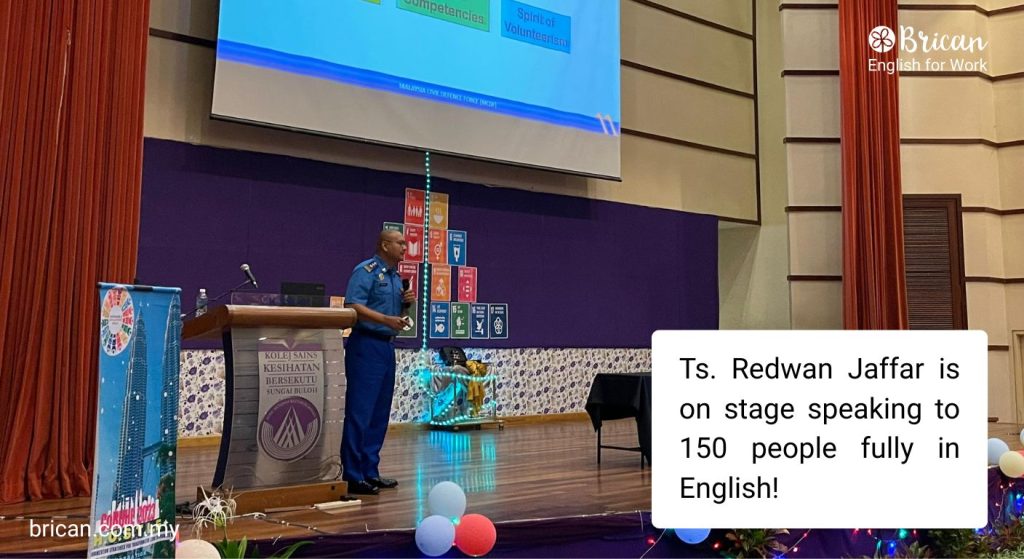 HRD Corp claimable English training for corporate staff in Malaysia