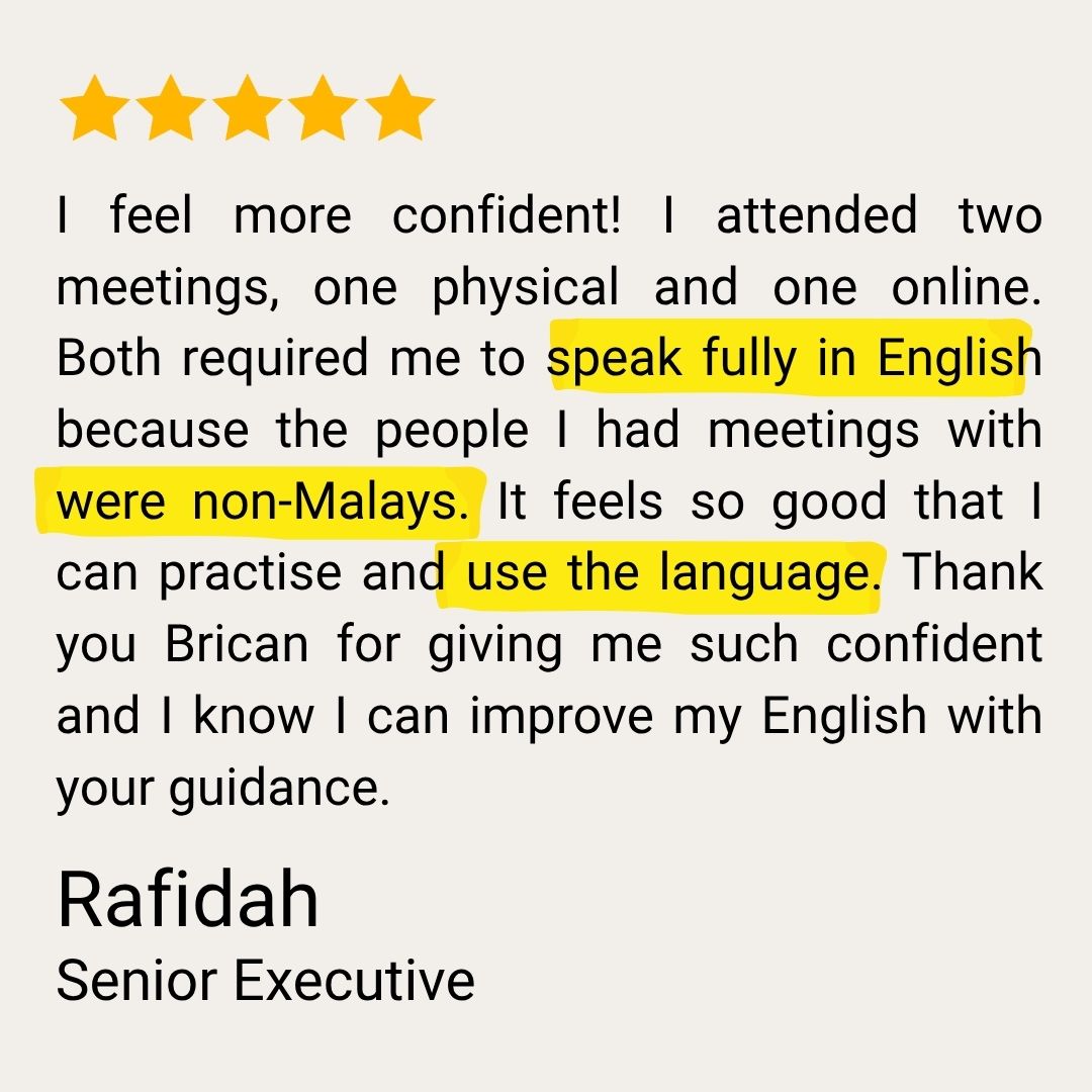 rafidah testimonials